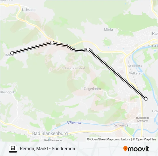 120 Bus Line Map