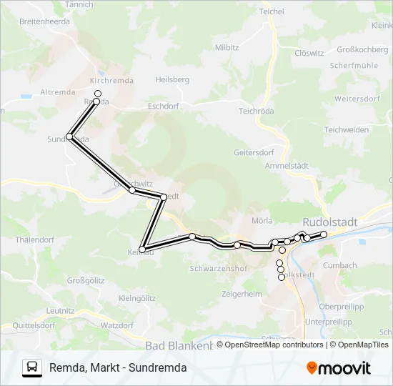 120 Bus Line Map