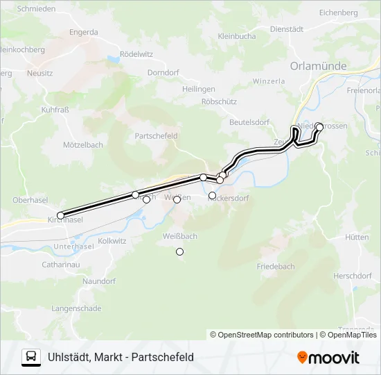122 Bus Line Map
