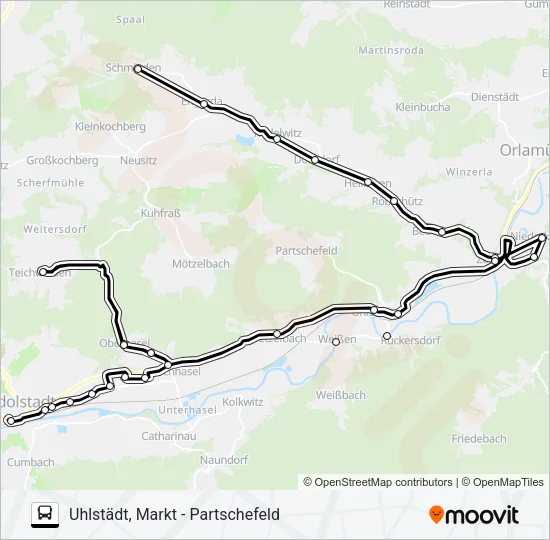 122 Bus Line Map