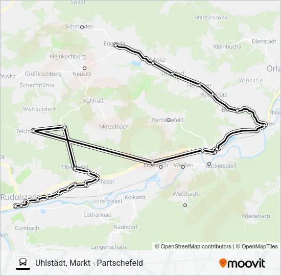 122 Bus Line Map