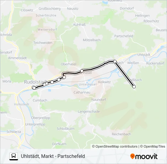122 Bus Line Map