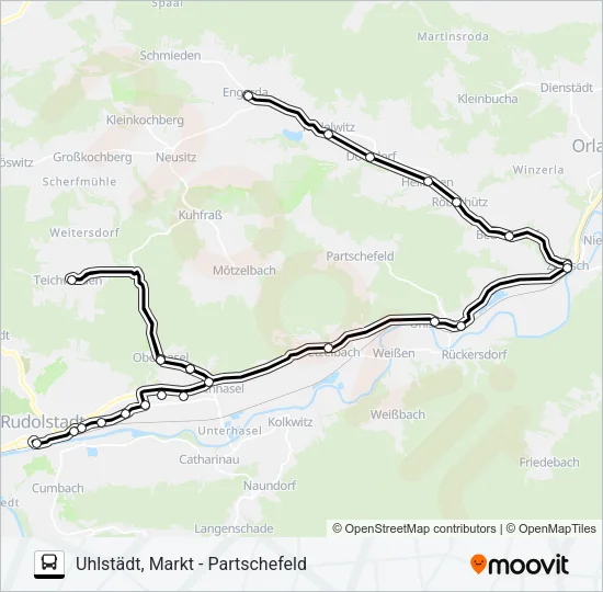 122 Bus Line Map