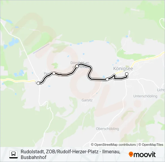 Автобус 215: карта маршрута