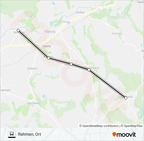 971 Bus Line Map