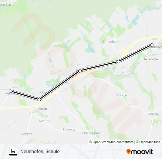 971 Bus Line Map