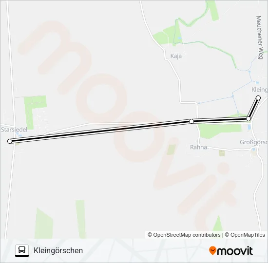 781 Bus Line Map