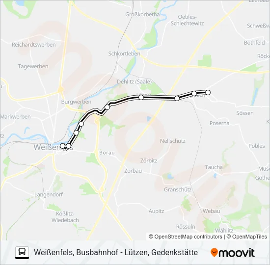 783 Bus Line Map