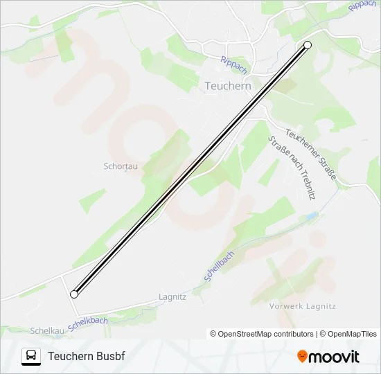 804 Bus Line Map