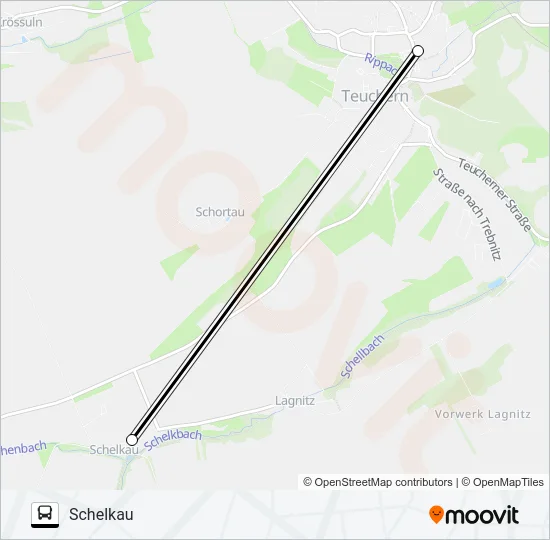 804 Bus Line Map
