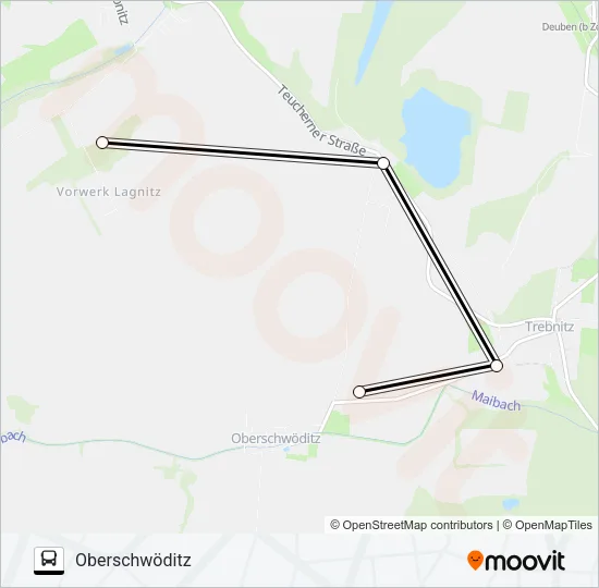 807 Bus Line Map