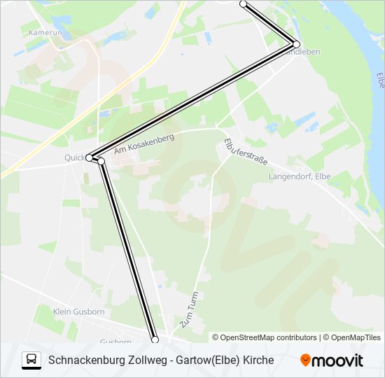 8700 bus Line Map