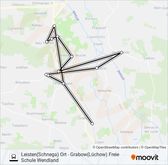 8915 bus Line Map