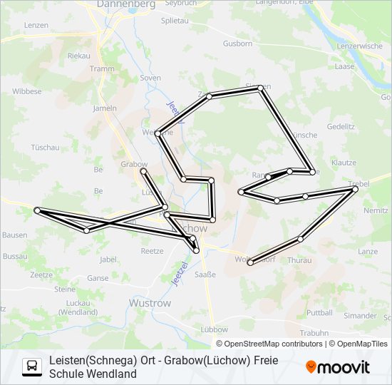 8915 bus Line Map