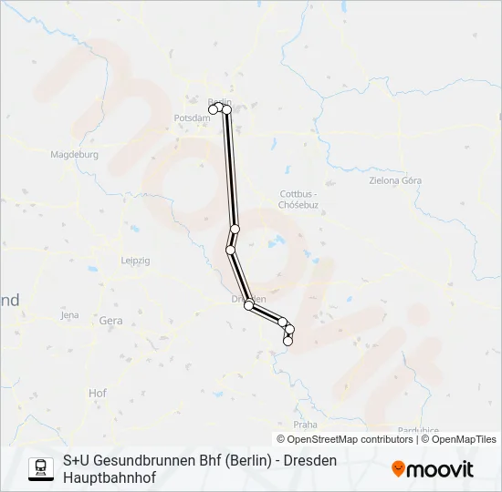27 Train Line Map