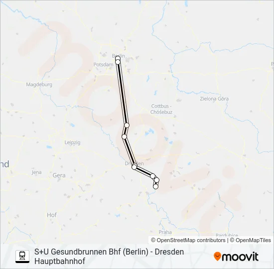 27 Train Line Map