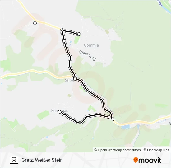 Автобус 3: карта маршрута