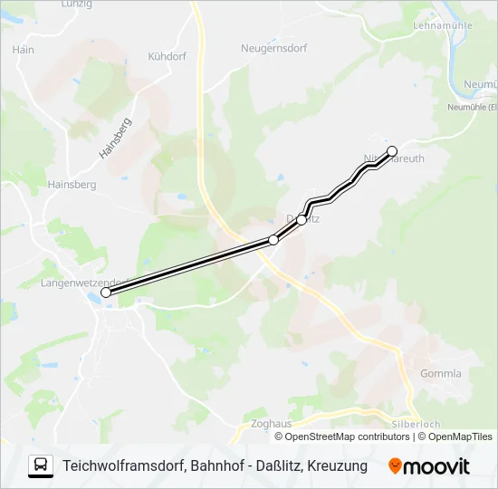 20 Bus Line Map