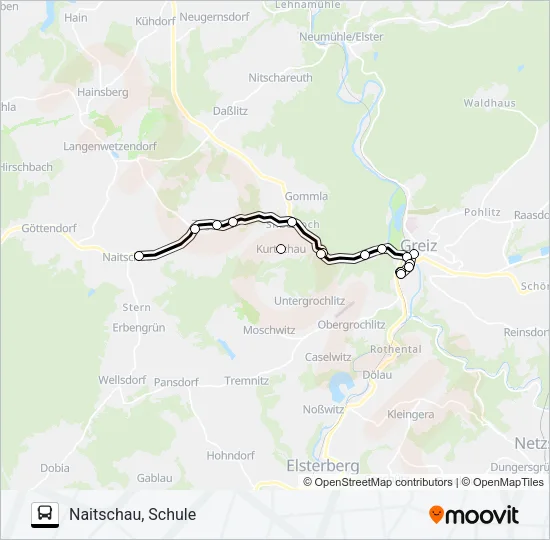 24 Bus Line Map