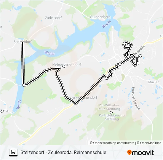 Автобус 35: карта маршрута
