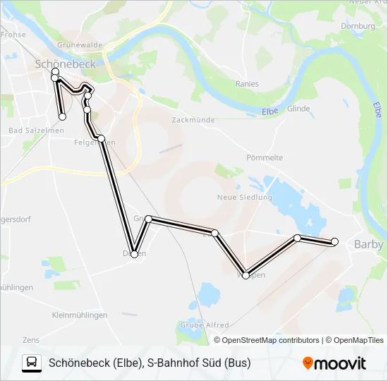 132 Bus Line Map