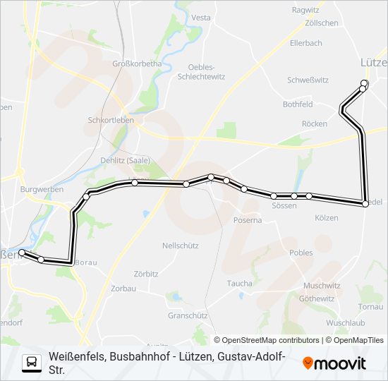 Автобус 783: карта маршрута