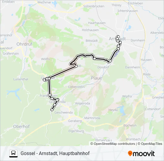 360 Bus Line Map