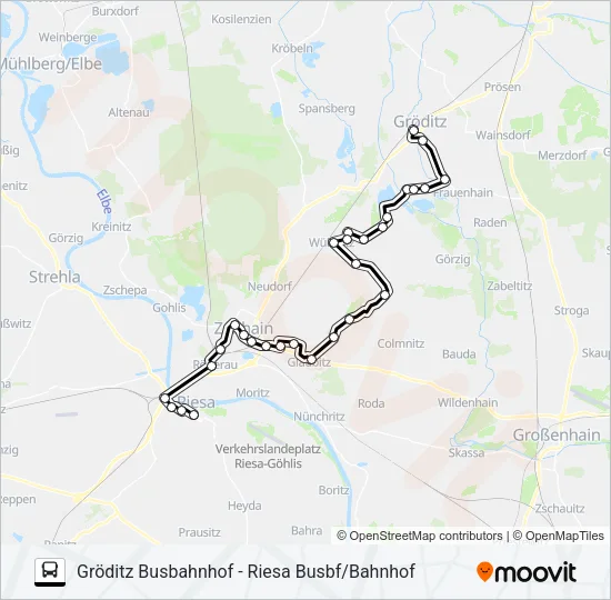 440 Bus Line Map