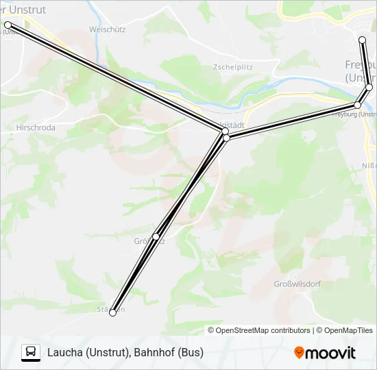 610 Bus Line Map