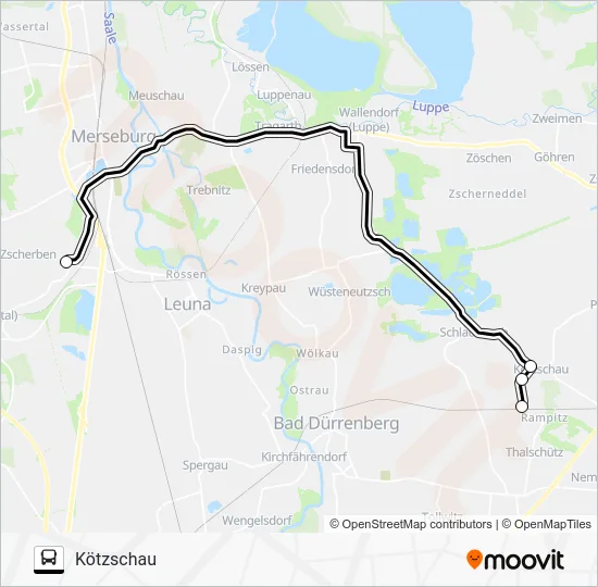 Автобус 738: карта маршрута