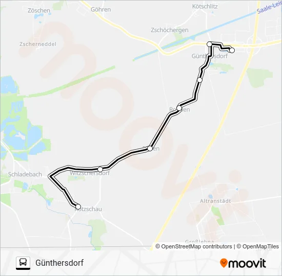 Автобус 738: карта маршрута