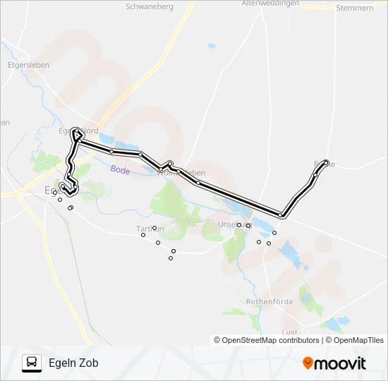 159 Bus Line Map