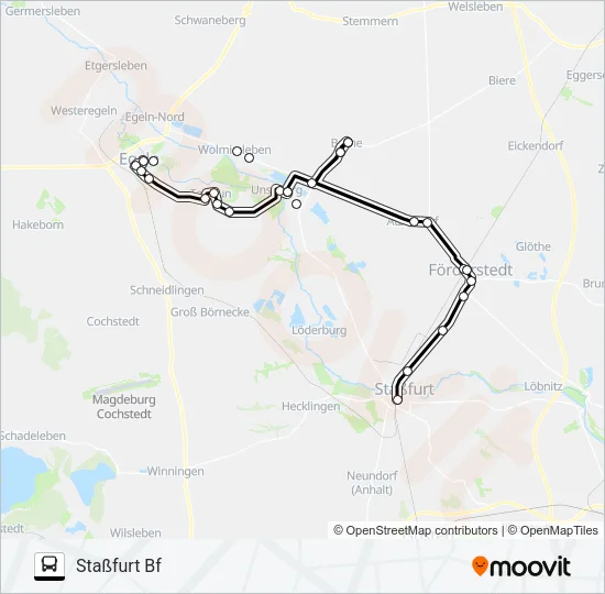 159 Bus Line Map