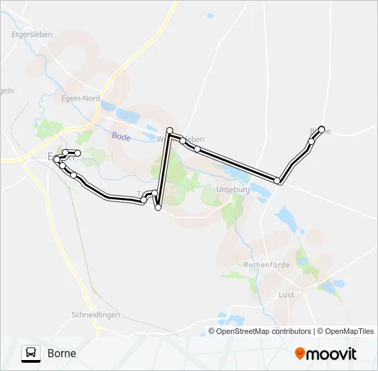 159 Bus Line Map
