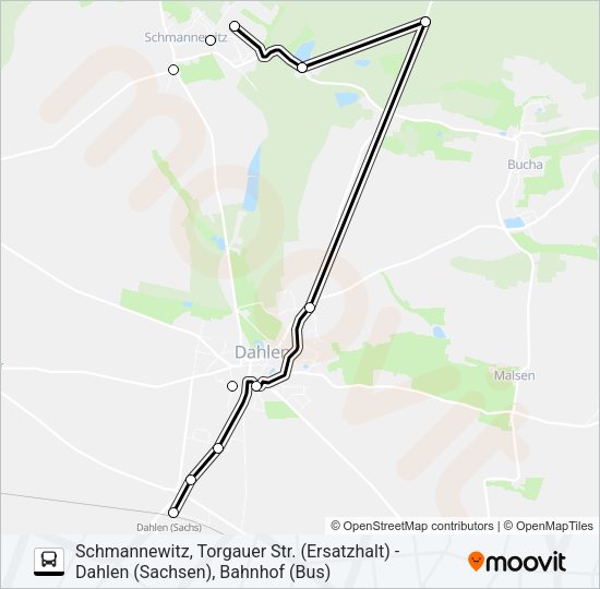 Автобус 785: карта маршрута