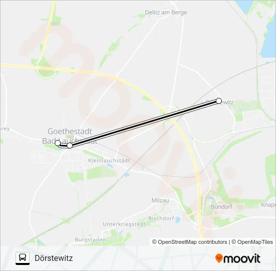 726 Bus Line Map