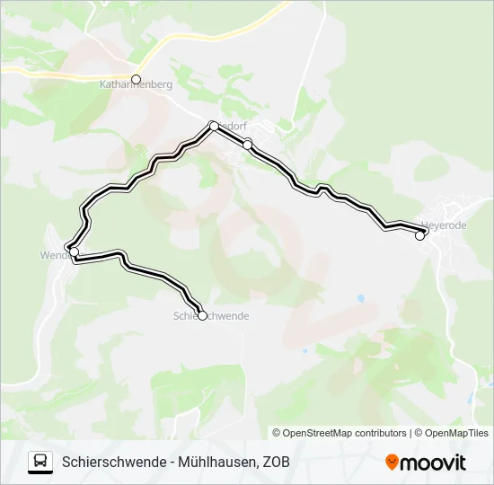 151 Bus Line Map