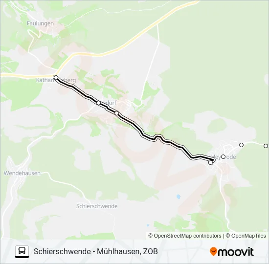 151 Bus Line Map