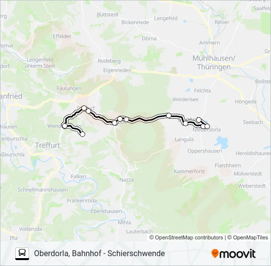 151 Bus Line Map