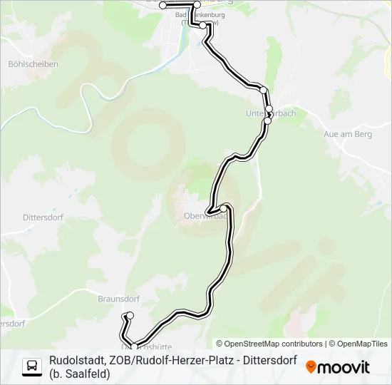 217 Bus Line Map