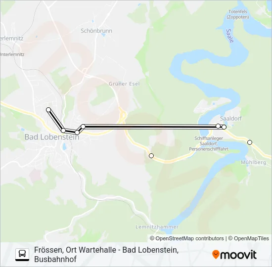 720 Bus Line Map