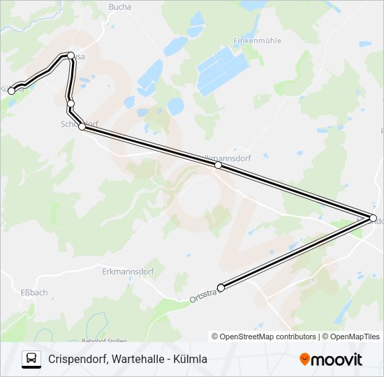 Автобус 946: карта маршрута