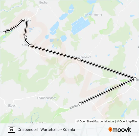 946 Bus Line Map