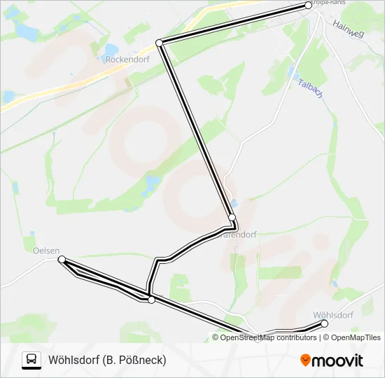 Автобус 965: карта маршрута