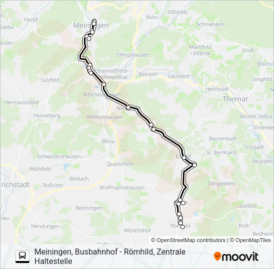 404 Bus Line Map