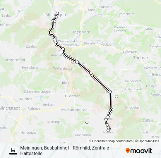 404 Bus Line Map