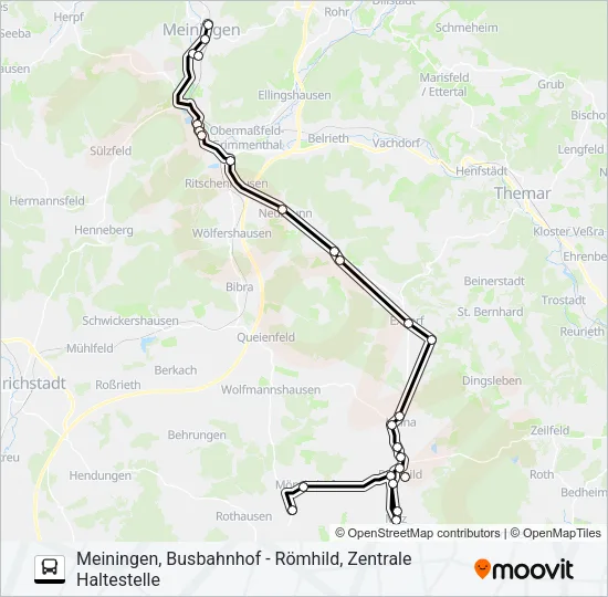 404 Bus Line Map