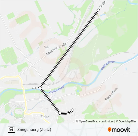 848 Bus Line Map