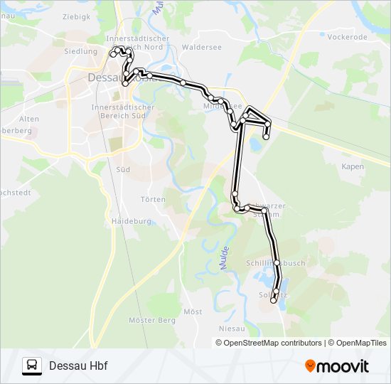 Автобус 15: карта маршрута