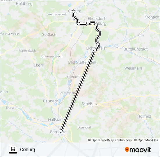 Автобус EV: карта маршрута